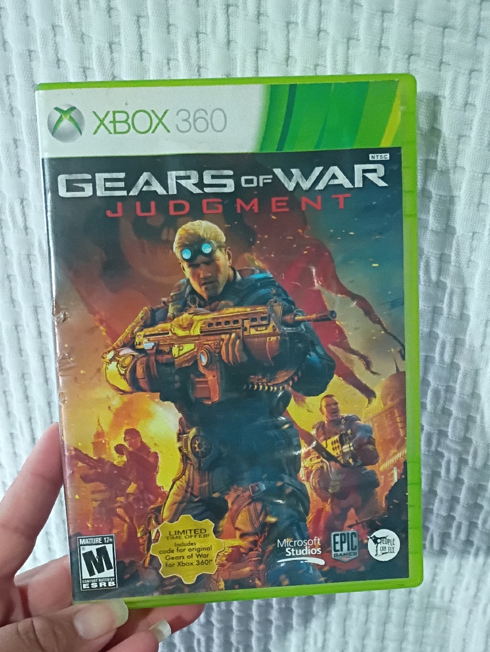 Gears of War: Judgment (Xbox 360) - Green Case